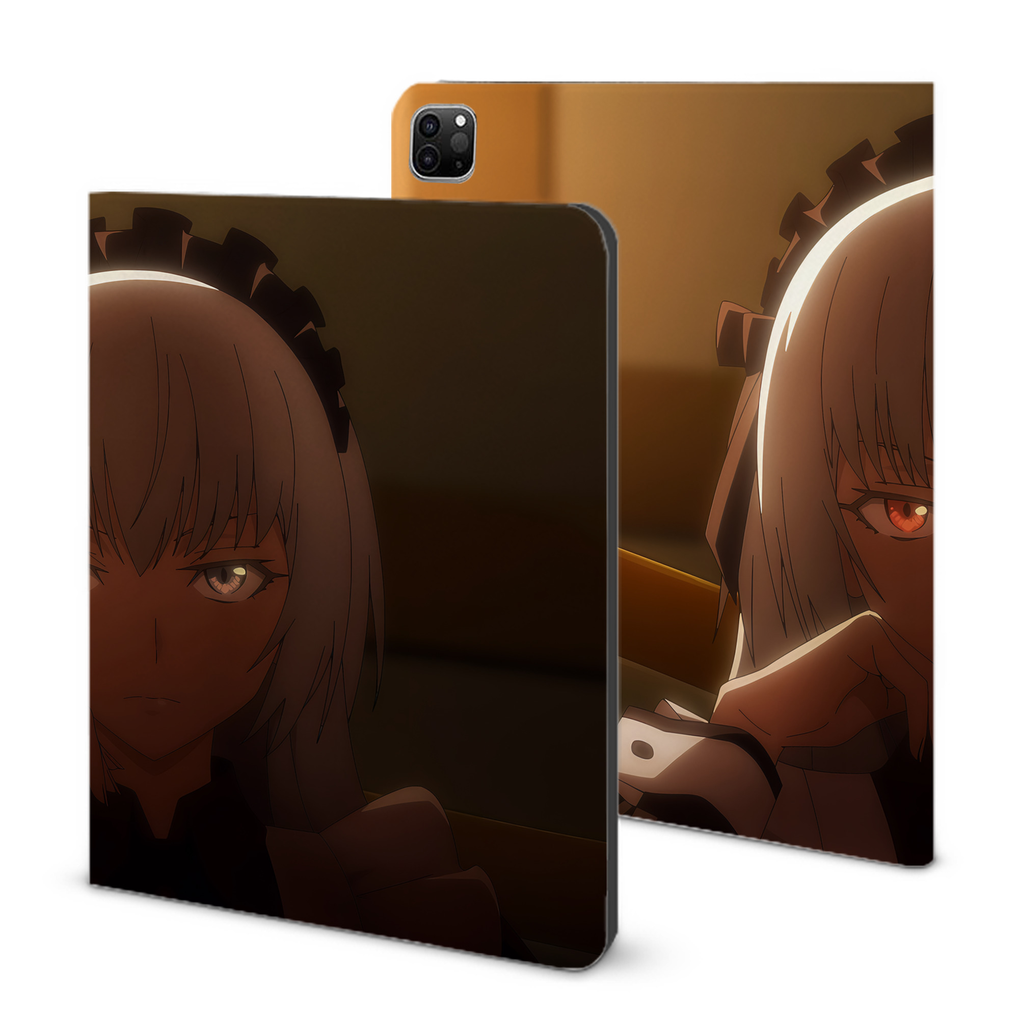 （画像用） 転スラ Regarding Reincarnated to Slime IPad ケース ブック型 PUレザー TPU 耐衝撃 軽量 薄型 ペン収納なし 全面保護 IPad 各モデル対応